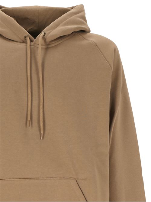 Hooded Chase Sweatshirt CARHARTT WIP | I0336612GQXXPEANUT/GOLD